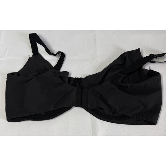 Skims Womens Underwire Bra 44DD Black Adjustable Straps & Closure - Picture 2 of 8
